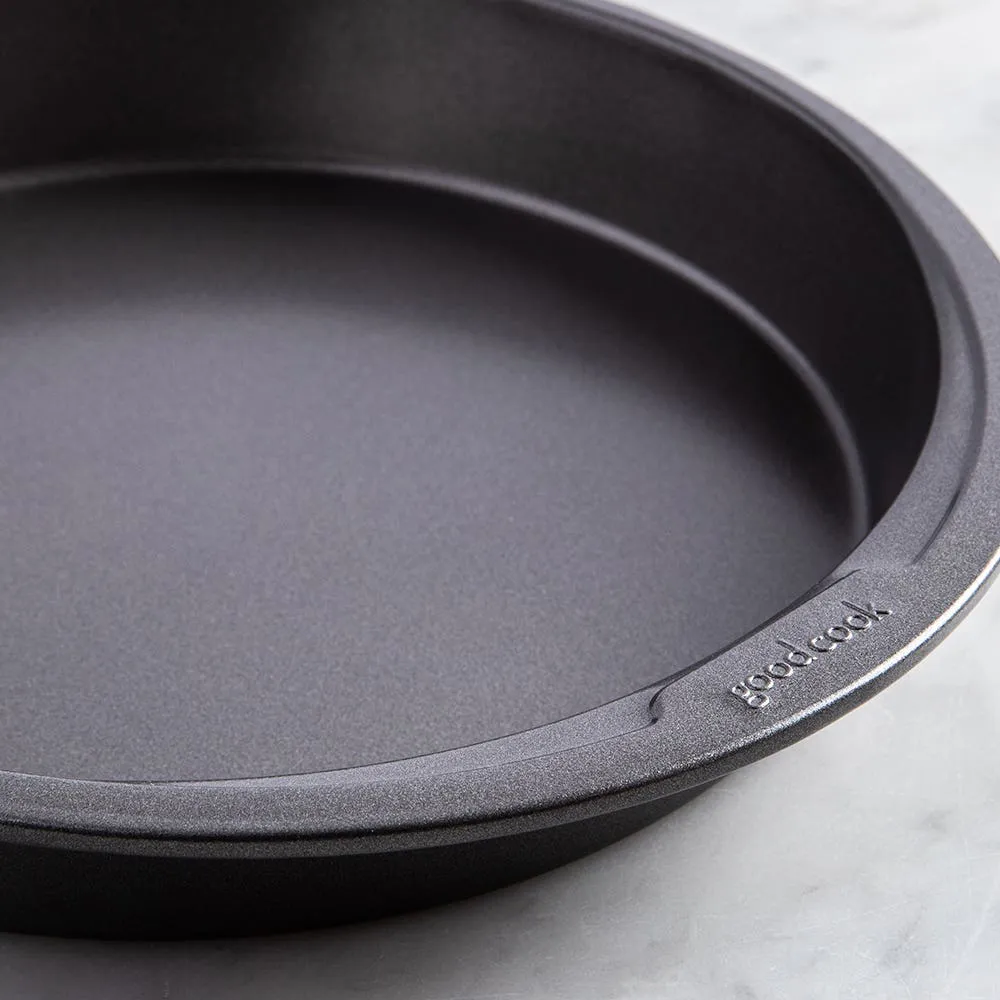 Good Cook Premium Non-Stick Round Cake Pan (Grey)