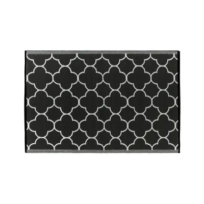 KSP Outdoor 'Tiles' All Season Mat (Black, 4' x 6')