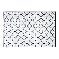 KSP Outdoor 'Tiles' All Season Mat (Black, 6' x 9')