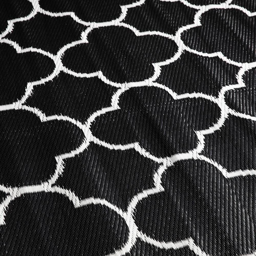 KSP Outdoor 'Tiles' All Season Mat (Black, 6' x 9')