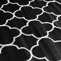 KSP Outdoor 'Tiles' All Season Mat (Black, 6' x 9')