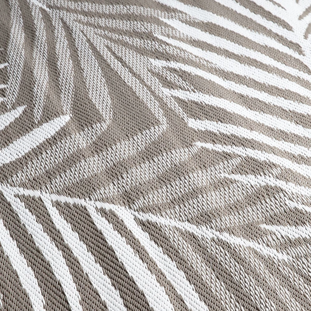 KSP Outdoor 'Areca Palm' All Season Mat (Grey, 6' x 9')