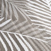 KSP Outdoor 'Areca Palm' All Season Mat (Grey, 6' x 9')
