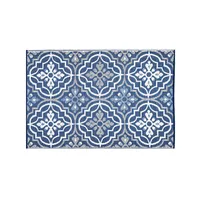 KSP Outdoor 'Tile Braga' All Season Mat (Blue