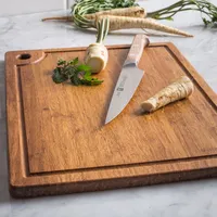 KSP Crushed 'Groove' Bamboo Cutting Board 30x24 cm