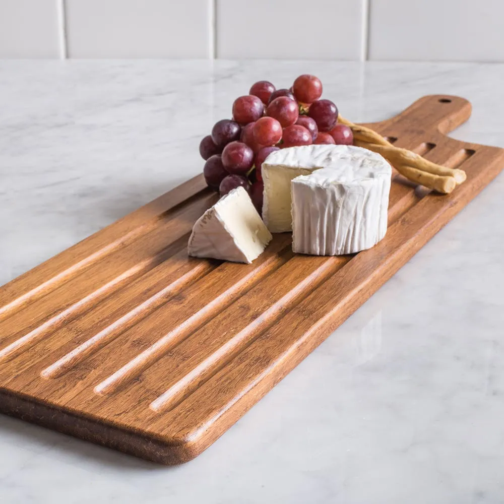 KSP Crushed Bamboo Cutting Board Paddle 61x18cm