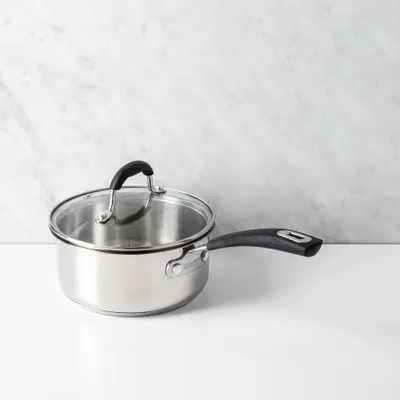 Starfrit Classic Saucepan with Lid (Stainless Steel) 1.4L