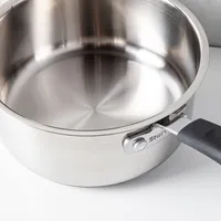 Starfrit Classic Saucepan with Lid (Stainless Steel) 1.4L