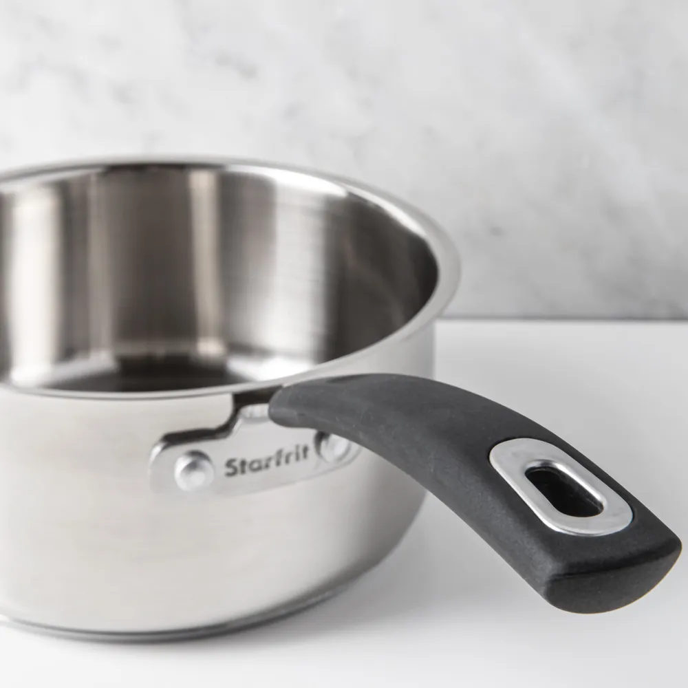 Starfrit Classic Saucepan with Lid (Stainless Steel) 2L