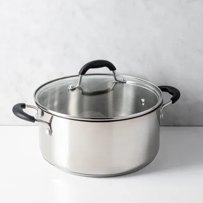 Starfrit Classic Stock Pot with Lid (Stainless Steel) 5L