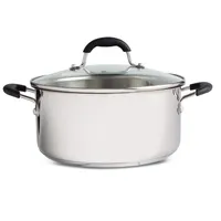 Starfrit Classic Stock Pot with Lid (Stainless Steel) 5L