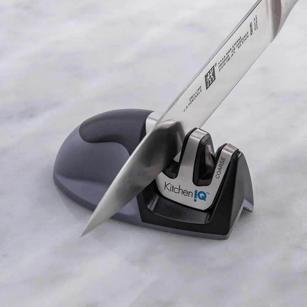 Smith's Housewares Edge Grip 2-Step Mini Knife Sharpener