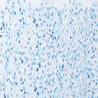 Splash Polyester 'Prairie' Shower Curtain (Indigo)