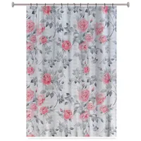 Splash Polyester 'Romance' Shower Curtain (Pink)