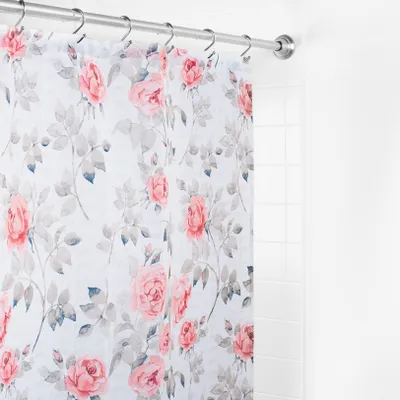 Splash Polyester 'Romance' Shower Curtain (Pink)