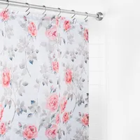 Splash Polyester 'Romance' Shower Curtain (Pink)