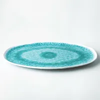 KSP Laguna Melamine Oval Platter (Aqua)