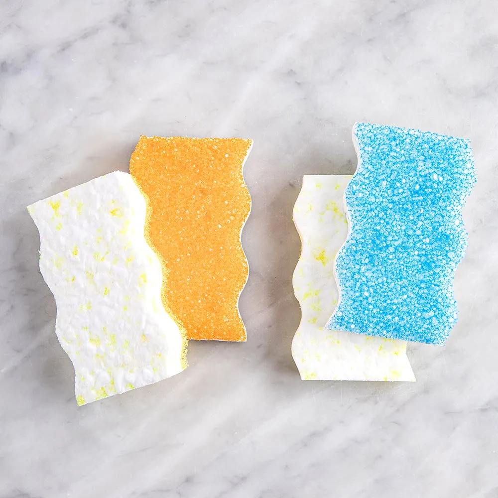 Scrub Daddy 'Eraser Daddy' Sponge with Scrubbing Gems - Set of 2