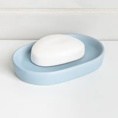 Moda At Home Anitra Ceramic Soap Dish (Light