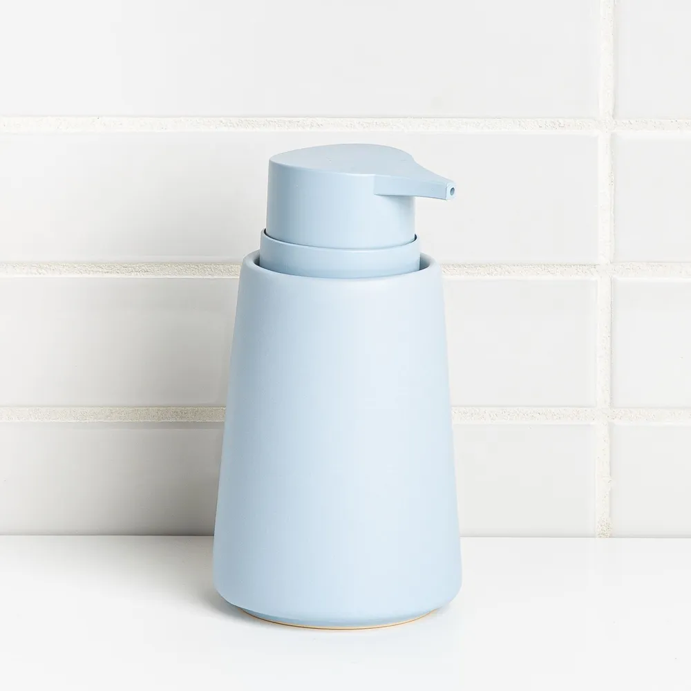 Moda At Home Anitra Ceramic Soap Pump (Light Blue)