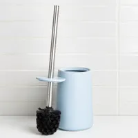 Moda At Home Anitra Ceramic Toilet Brush (Light Blue)