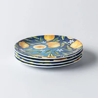 KSP Nibble 'Capri' Melamine Tidbit Plate - Set of 4