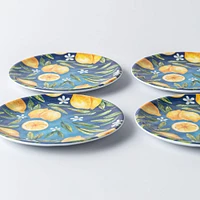KSP Nibble 'Capri' Melamine Tidbit Plate - Set of 4
