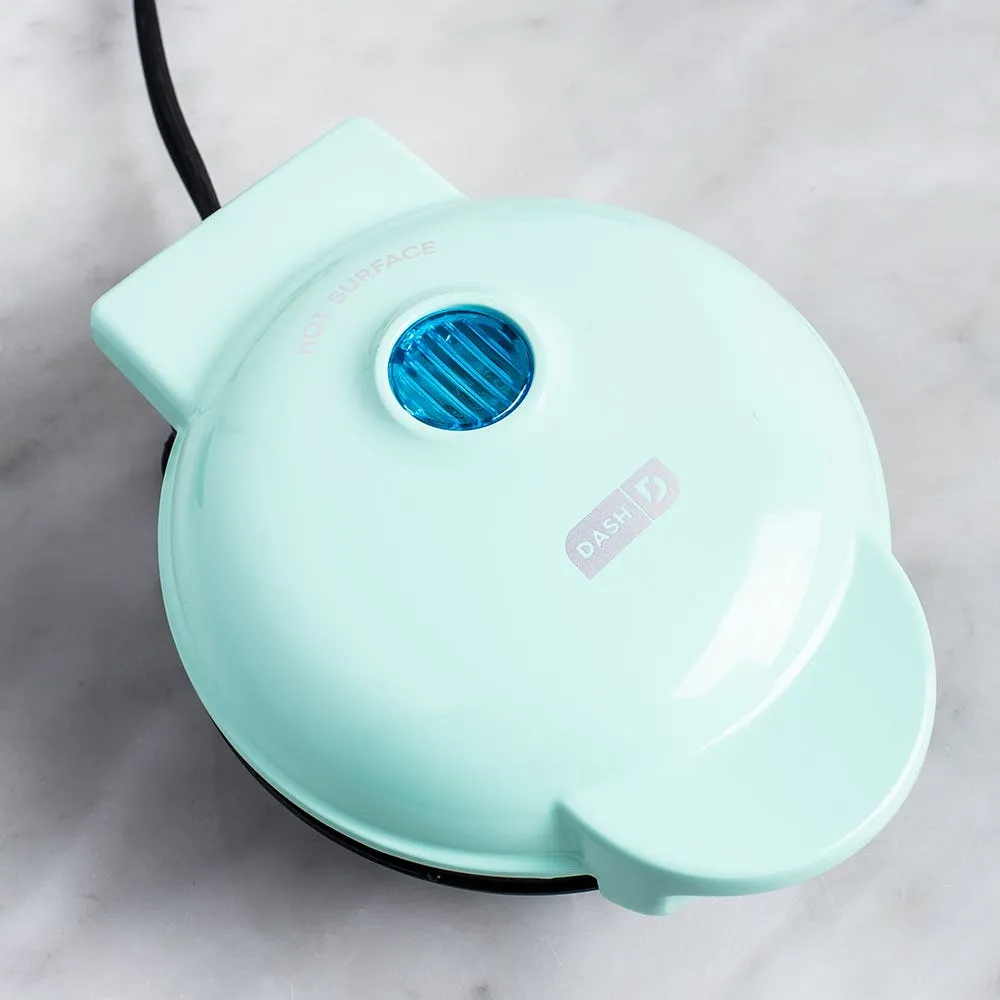 Dash Mini Round Griddle (Aqua)