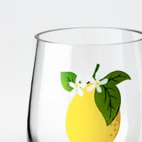 KSP Sip 'Lemon' Stemless Wine Glass