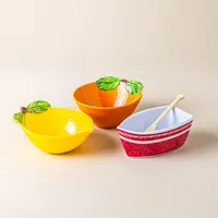 KSP Lemon Melamine Pinch Bowl (Yellow)