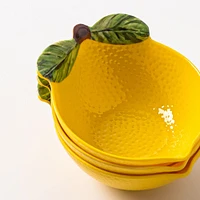 KSP Lemon Melamine Pinch Bowl (Yellow)
