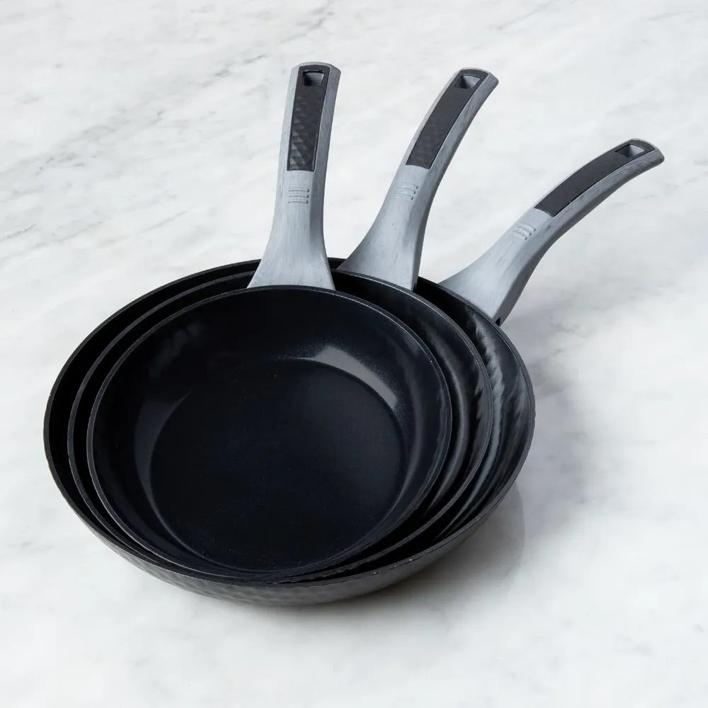 Iko Black Diamond Non-Stick Frypan 11" (Black)