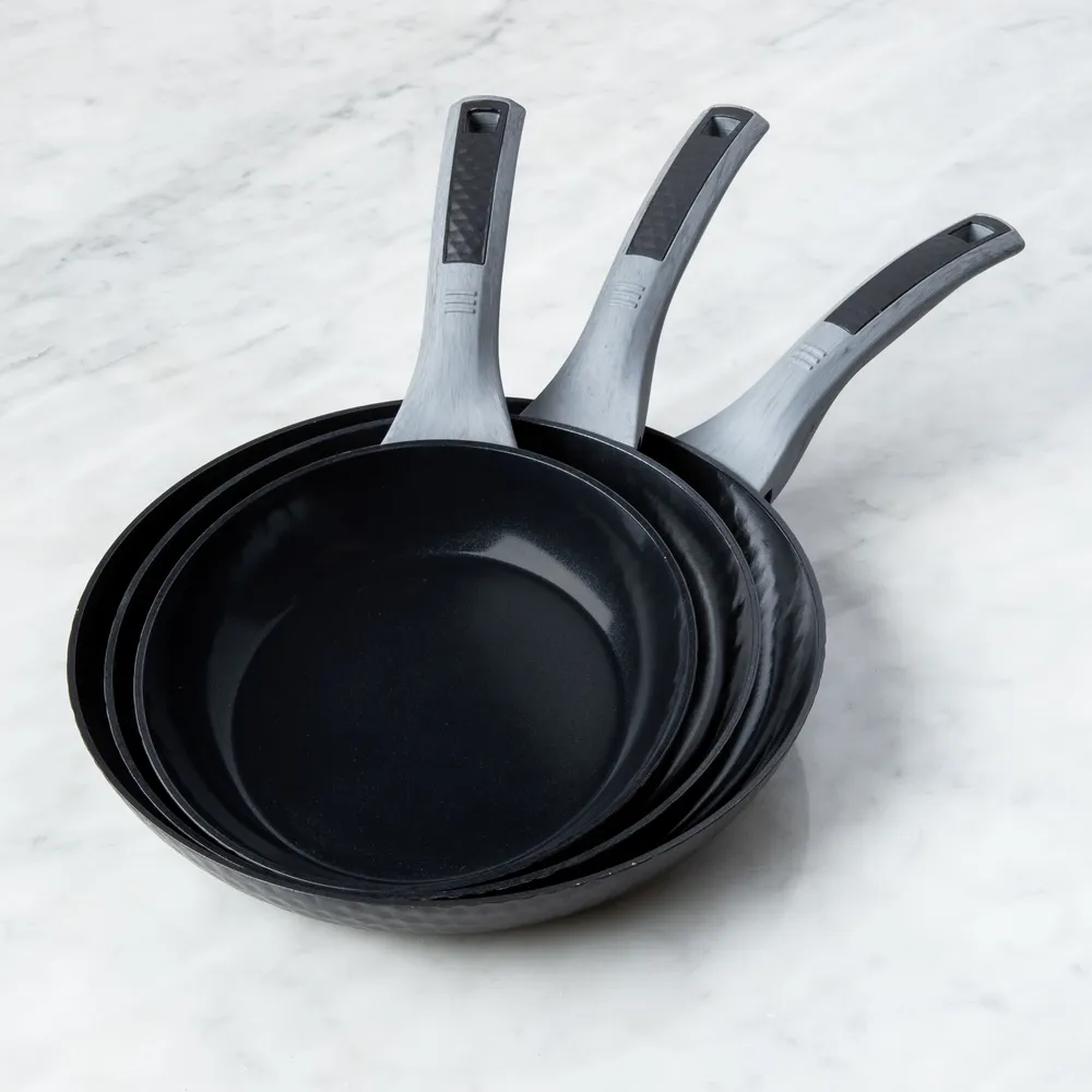 Iko Black Diamond Non-Stick Frypan 8" (Black)