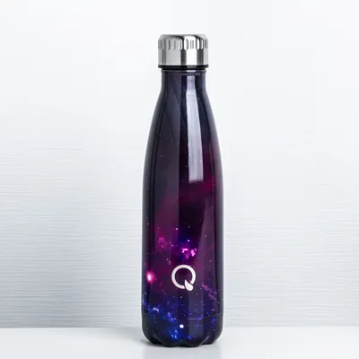 KSP Quench 'Galaxy' 500ml Double-Wall Water Bottle (Multi Colour)