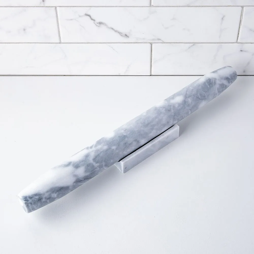 KSP Bake Marble French Rolling Pin (White)