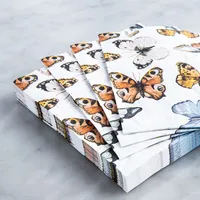 Harman 3-Ply 'Butterflies' Paper Napkin (Multi Colour)