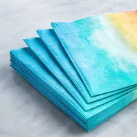 Harman 3-Ply 'Sunset' Paper Napkin (Multi Colour)