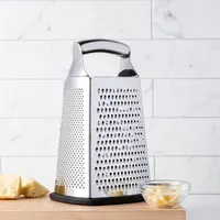 KSP Cuisine Tower Grater 4-Sided Box (Stainless Steel)