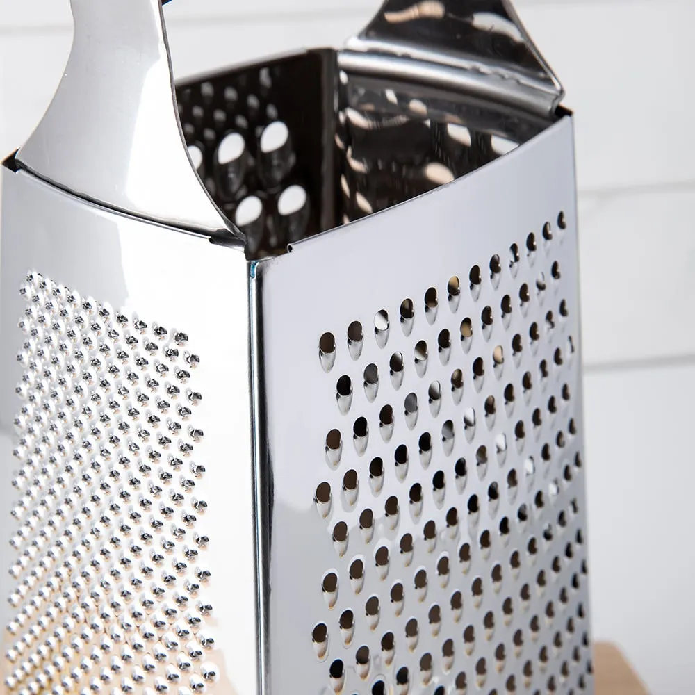 KSP Cuisine Tower Grater 4-Sided Box (Stainless Steel)