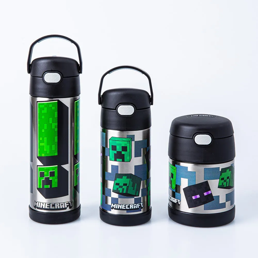 Minecraft, Thermos Stainless Steel Water Bottle - Minecraft