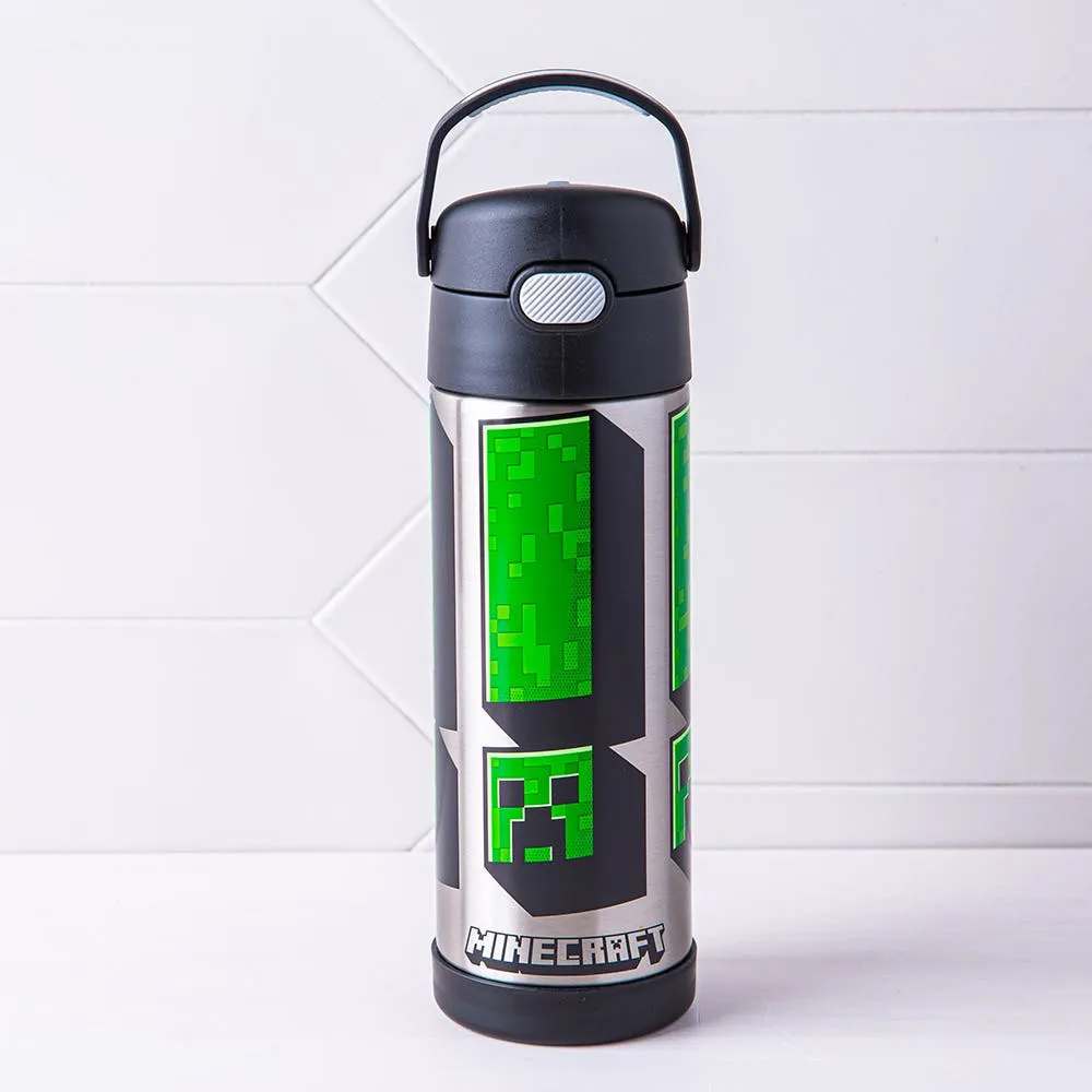 Thermos - Licensed 12Oz Funtainer Bottle, Minecraft