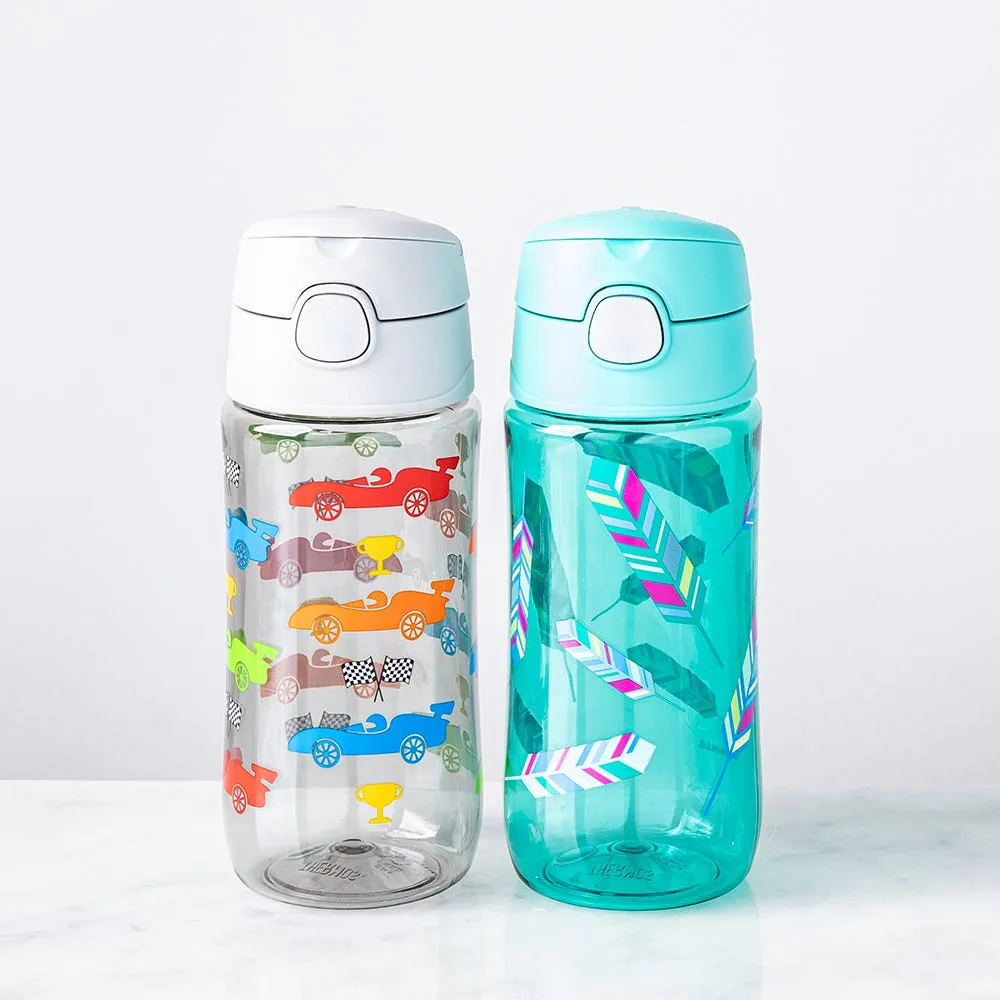 Thermos Funtainer 'Falling Feathers' Sport Bottle (Mint)