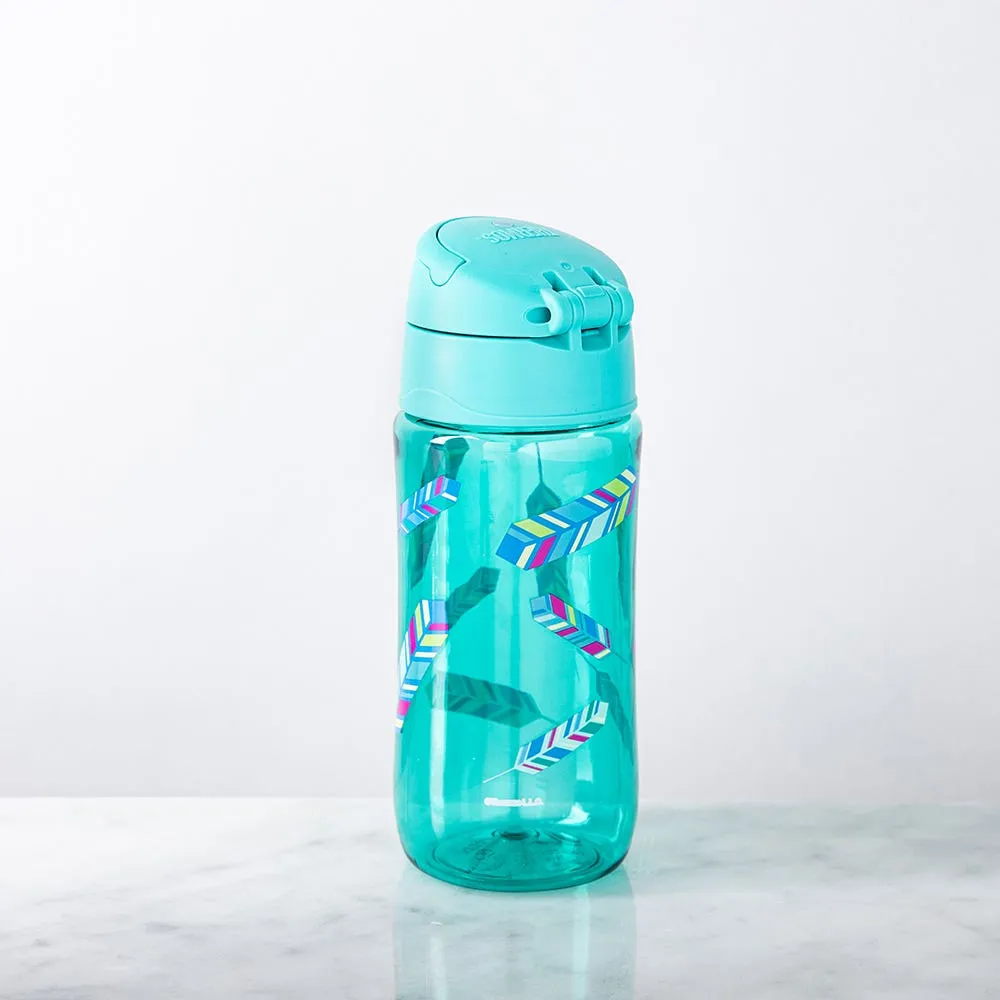 Thermos Funtainer 'Falling Feathers' Sport Bottle (Mint)