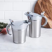 KSP Chalet Thermal Gravy Boat 750ml (Stainless Steel)