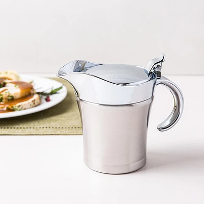 KSP Chalet Thermal Gravy Boat (Stainless Steel) 450mL