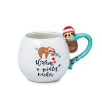 KSP Christmas Character 'Sloth' Ceramic Mug