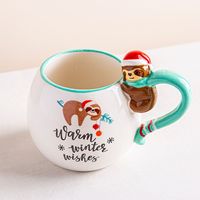 KSP Christmas Character 'Sloth' Ceramic Mug