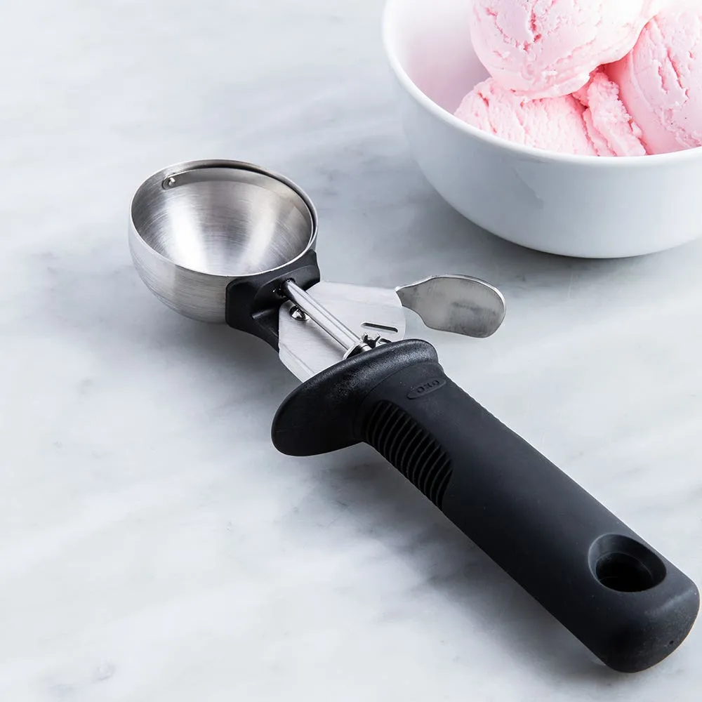 OXO Good Grips Ice Cream Scoop with Trigger (Black)