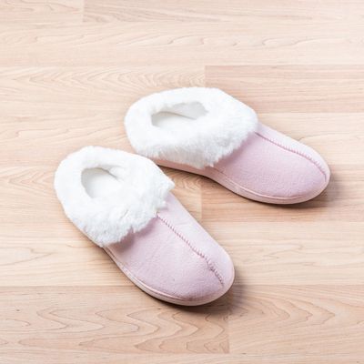 Every Sunday 'Faux Suede' Memory Foam Slippers Women