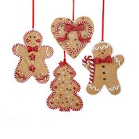 Kurt Adler Christmas 'Gingerbread Men/Tree/Heart' Ornament